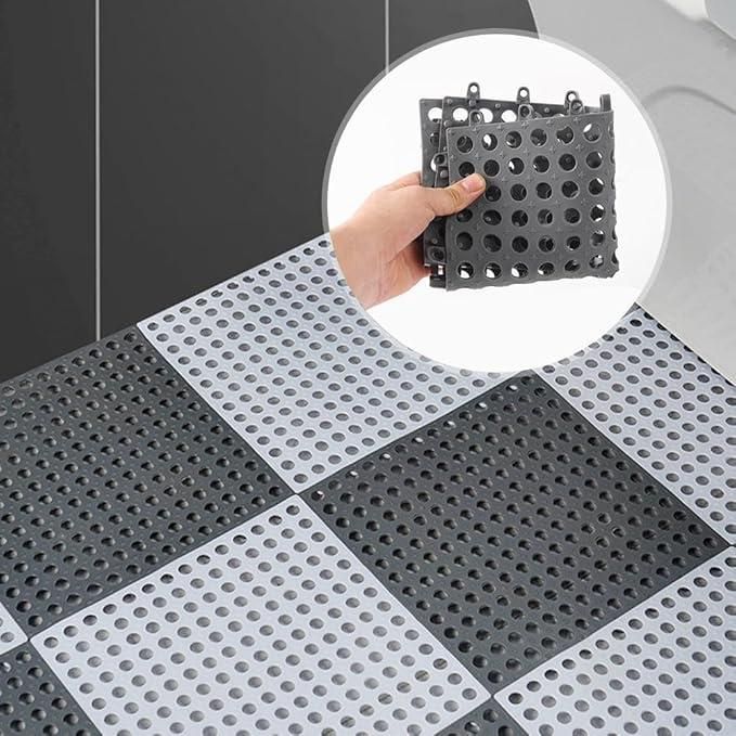 Bathroom Anti-Slip Tile Mat – Pack of 2