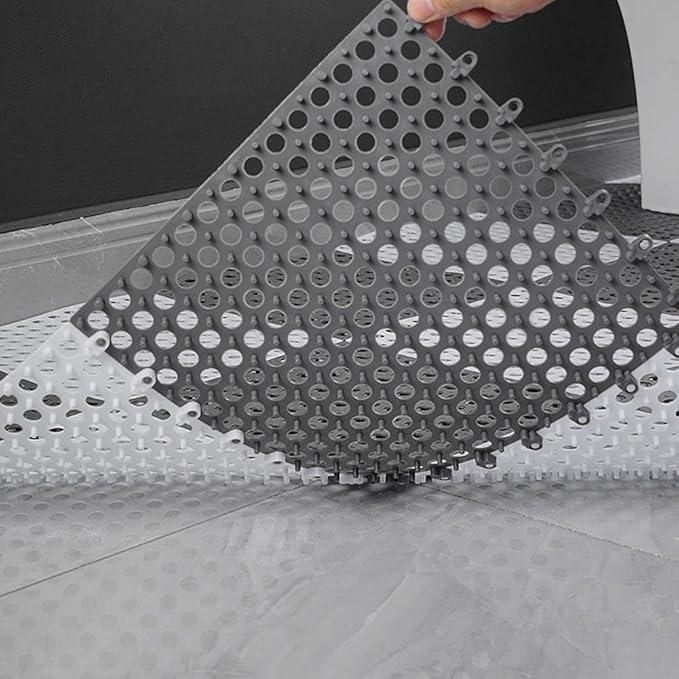 Bathroom Anti-Slip Tile Mat – Pack of 2