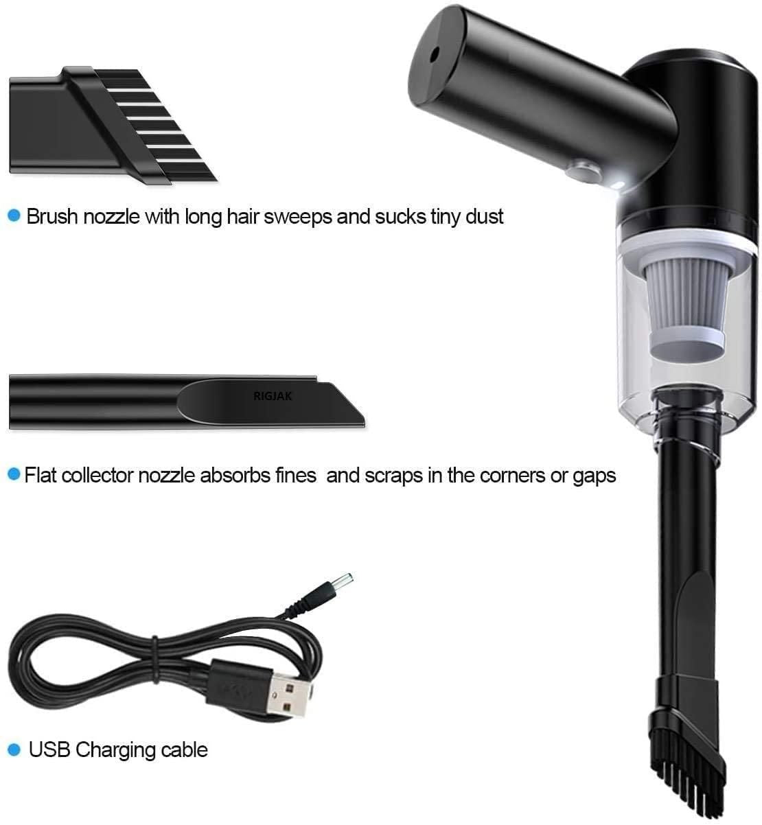 Portable Air Duster & Wireless Vacuum Cleaner – 2-in-1 Cordless Cleaning Device