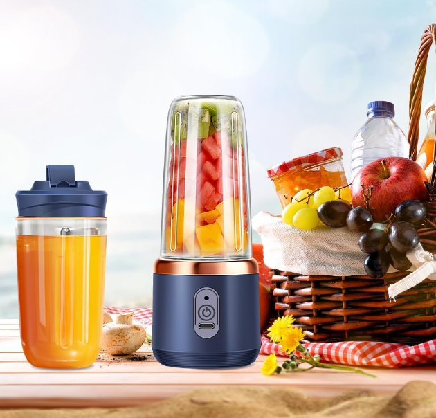 Electric Mini Fresh Fruit Juicer Blender