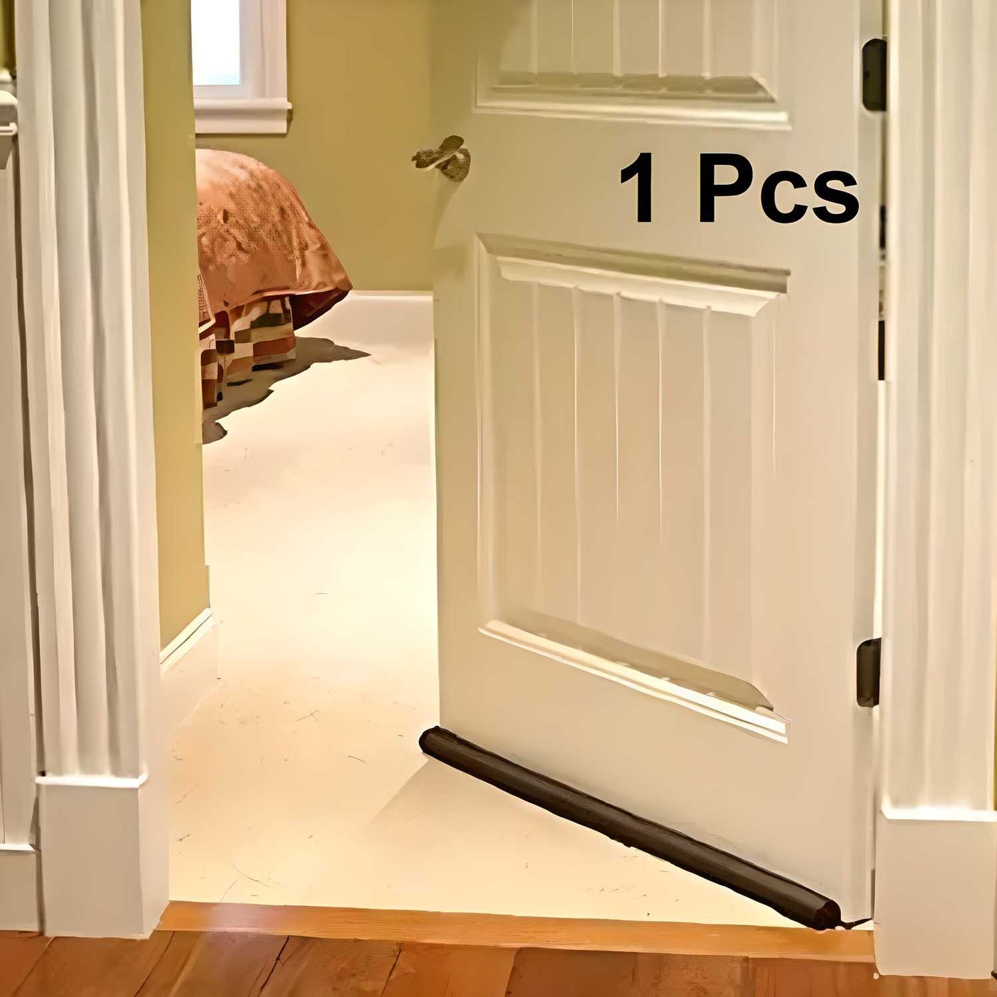 Door Protector – Door Draft Fabric Cover Guard | Sound-Proof | Noise Reducer | Waterproof – Brown