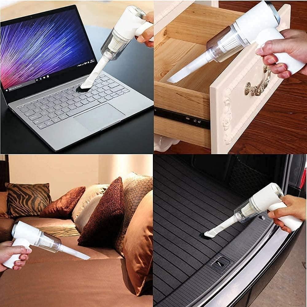 Portable Air Duster & Wireless Vacuum Cleaner – 2-in-1 Cordless Cleaning Device