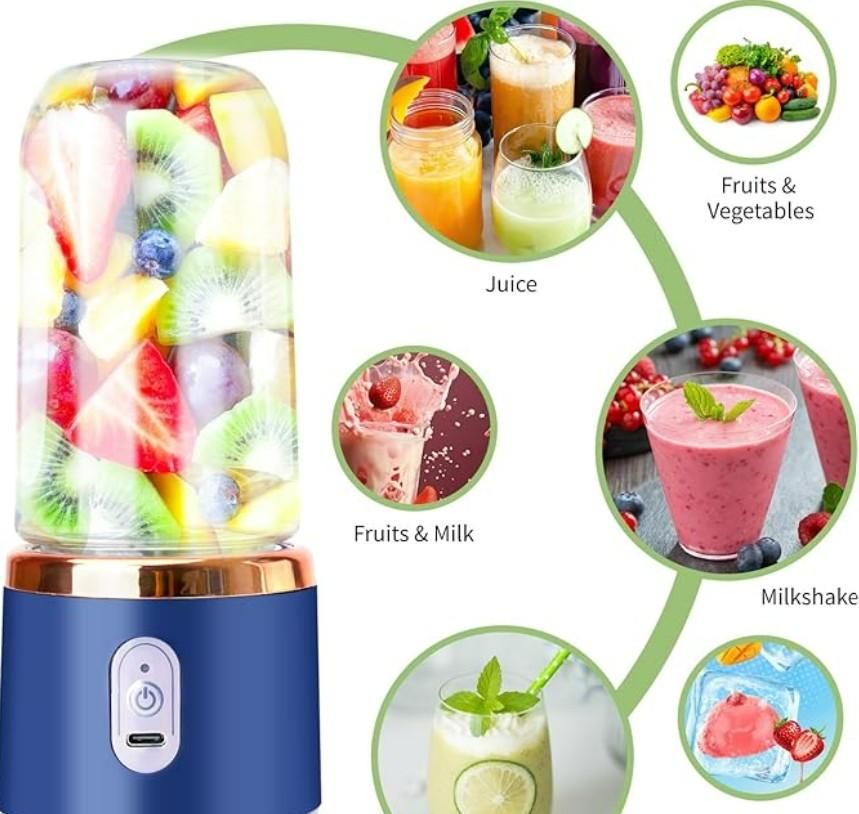 Electric Mini Fresh Fruit Juicer Blender