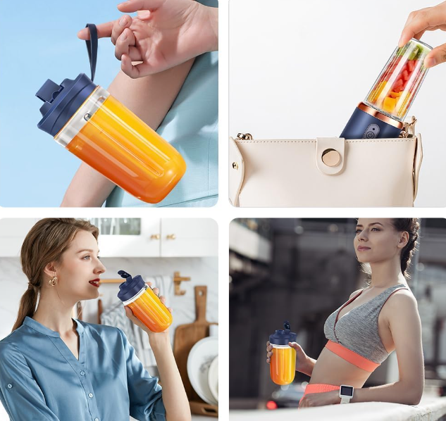 Electric Mini Fresh Fruit Juicer Blender